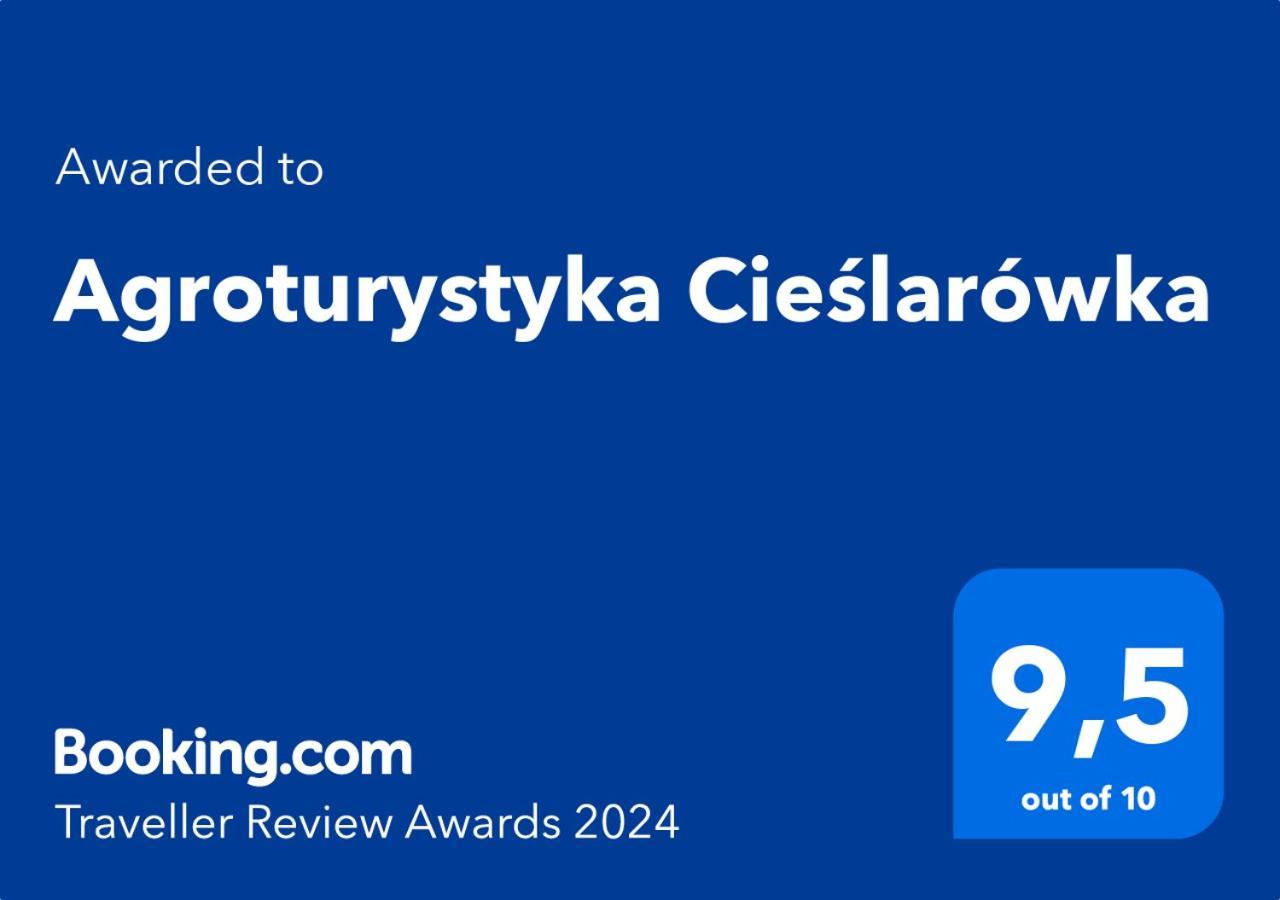 Agroturystyka Cieslarowka 우바브카 외부 사진